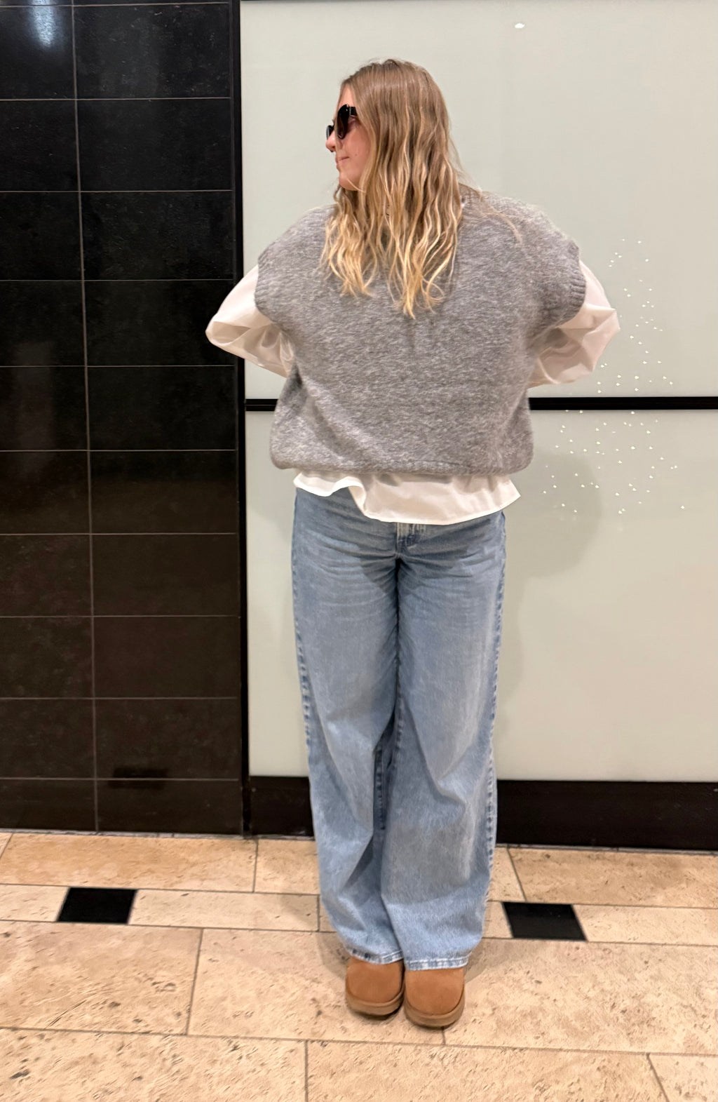 LISAMAY Pullunder grau