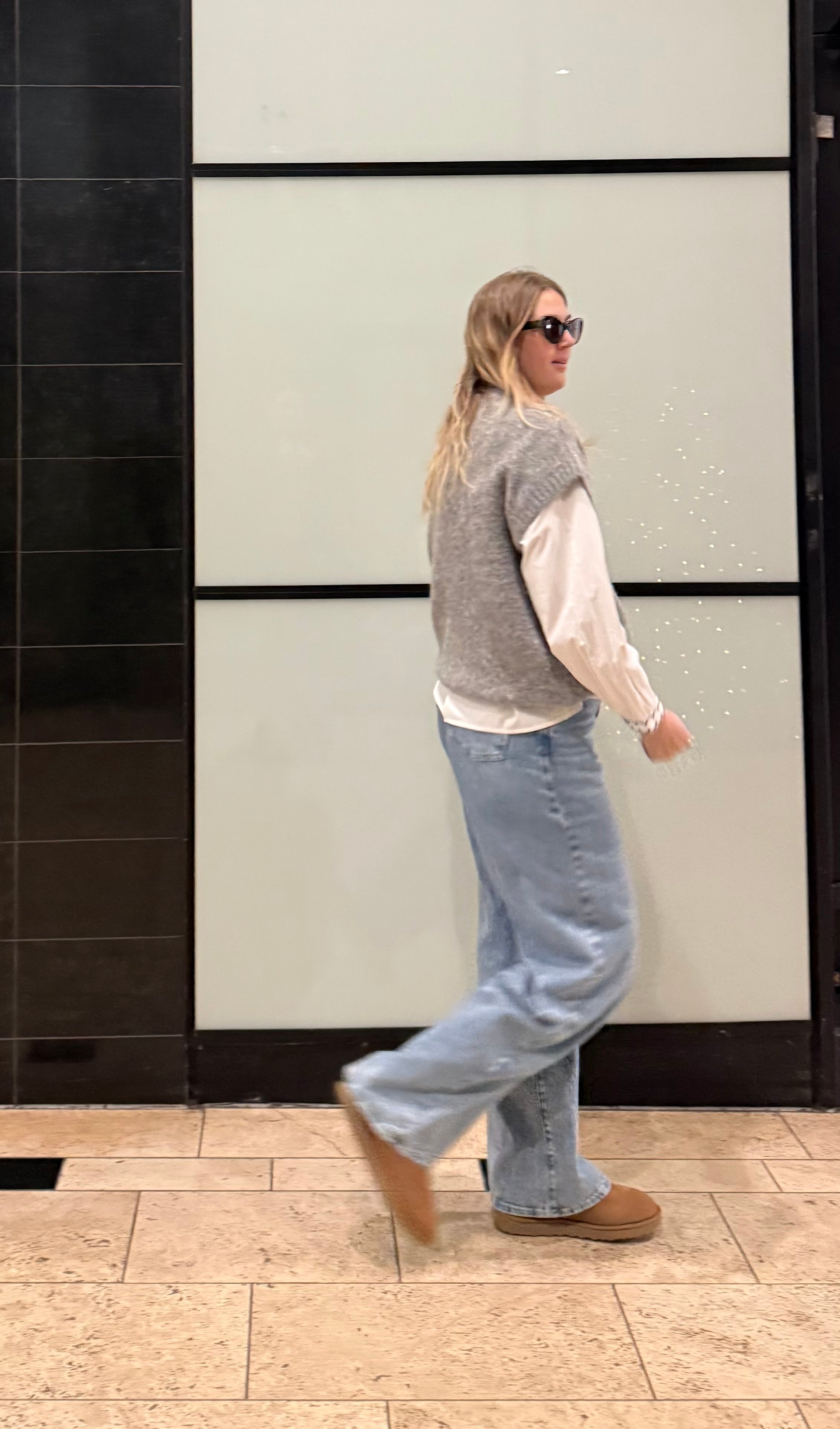 LISAMAY Pullunder grau